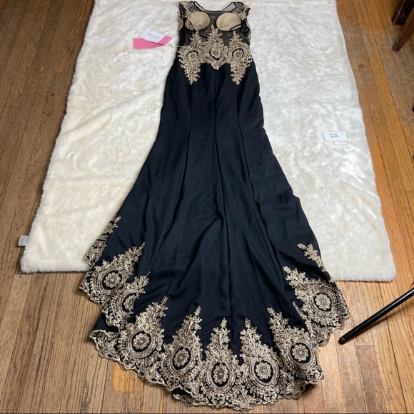 Baby Online Dresses Baby Online Sheer Mesh Applique Mermaid Prom Gown Train 2 Poshmark